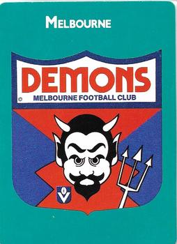 1988 Scanlens VFL #41 Melbourne Demons Front